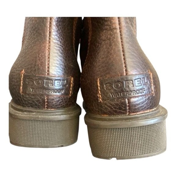 SOREL Phoenix Short Lace Cozy Boot #NL3415-282 BURRO Sz 6 - Picture 5 of 8
